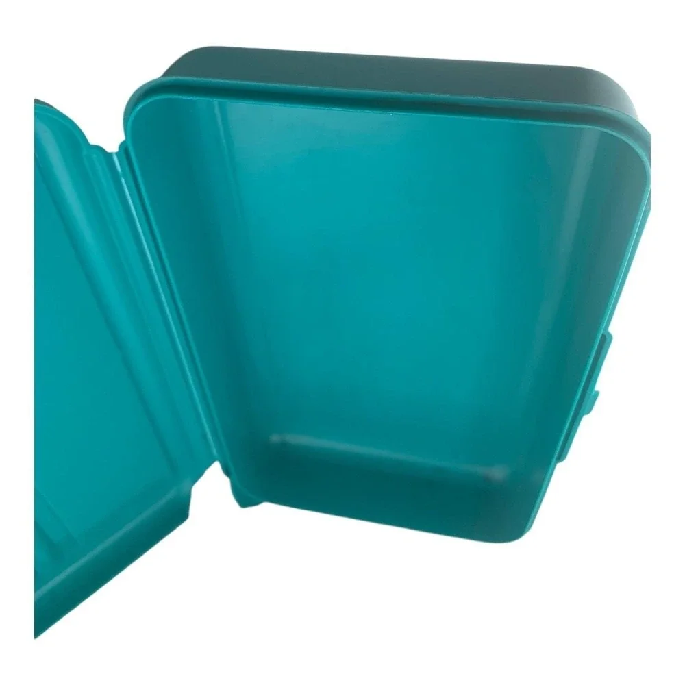 Vintage 1990s Pencil Box Green Plastic Eldon Rubbermaid USA Made
